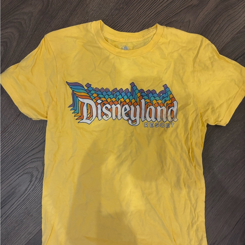 Disneyland Resort Yellow Graphic Tee